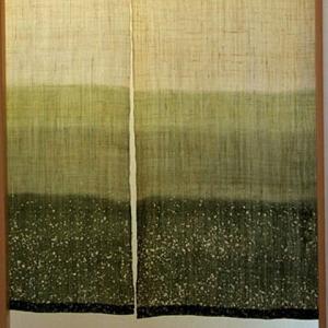 本麻のれん ろうふぶき 3色ぼかし染 210c...の詳細画像1
