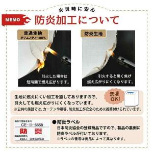 防炎 のれん 無地 和風 厚手 14色 75c...の詳細画像3