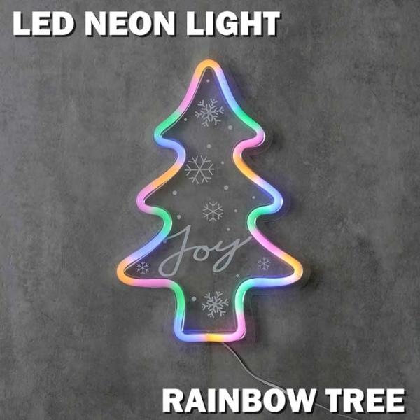 LED ネオン サイン ライト 調光 USB AC100V クリスマスツリー christmas ク...