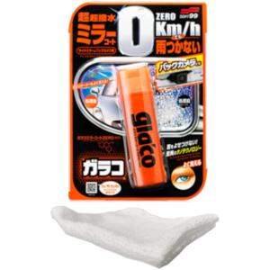 SOFT99 ウィンドウケア ガラコ ミラーコート ゼロ ZERO 40ml おまけ付き (１個＋タオル１枚)｜nori-shop