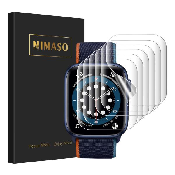 6枚組 NIMASO 液晶 保護 フィルム 38 / 40mm Apple Watch series...
