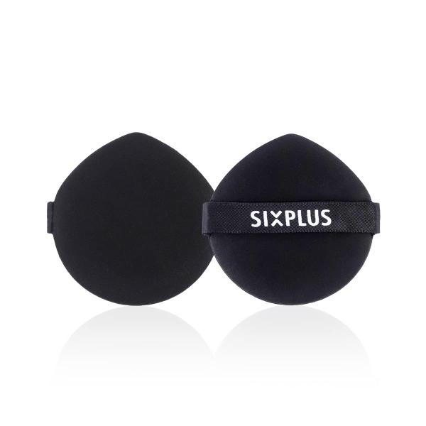 SIXPLUS スポンジパフ 2個入り ドロップ型 多機能 メイクパフ メイク用スポンジ 化粧パフ ...