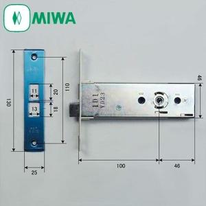 美和ロック 新日軽 錠ケース MIWA GAS3 バックセット64mm S8DL1277 主