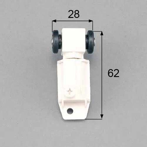 LIXIL DCZZ328 浴室中折ドア吊車セット（上部吊部品）右用