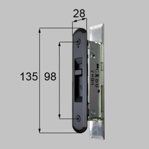 LIXIL（リクシル） TOSTEM L1Y31 アルミサッシ 引戸錠 召合せ KH-76