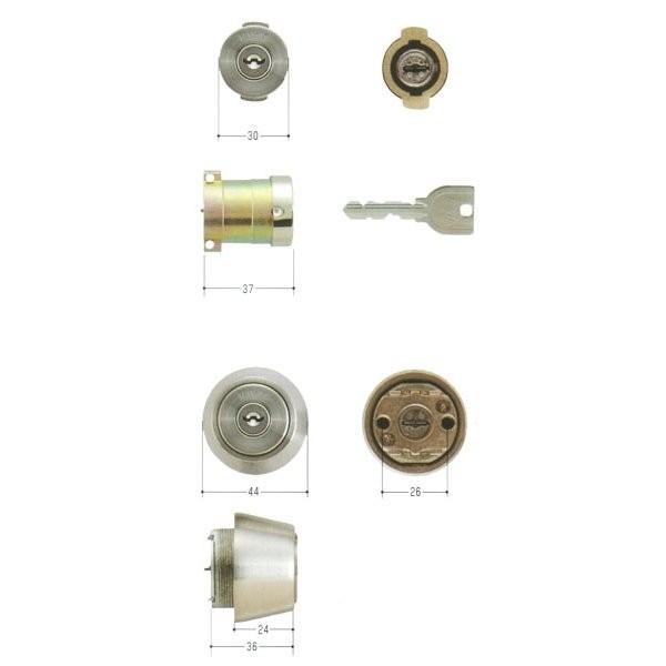 MIWA 美和ロック U9シリンダー PA(DA75)タイプ+LSP(TE24)タイプ MCY-41...