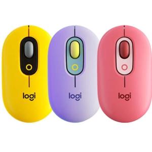 ロジクール POP MOUSE M370YL 静音 ワイヤレスマウス 無線 Bluetooth Logi Bolt Unifying非対応 平行輸入品｜ノリノリショップ