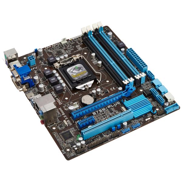 ASUSTek社製 Intel B75 Expressチップセット搭載 mATXマザーボード B75...