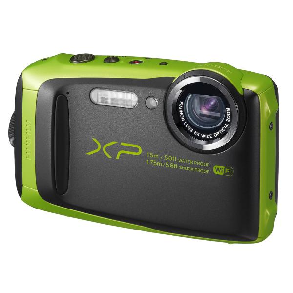 FUJIFILM デジタルカメラ XP90 防水 ライム FX-XP90LM