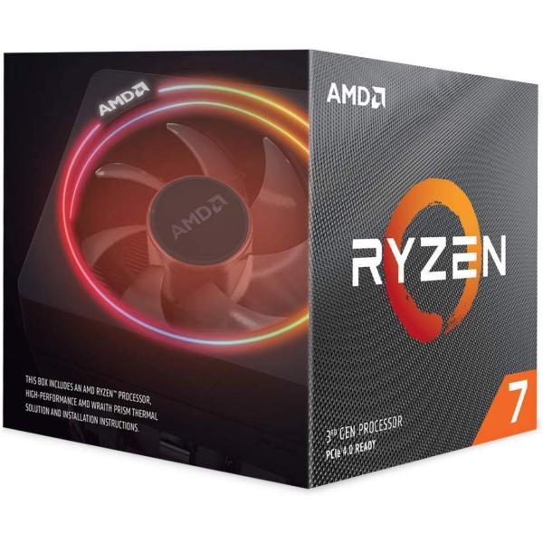 AMD Ryzen 7 3700X with Wraith Prism cooler 3.6GHz ...