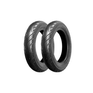 バイクパーツセンター バイクタイヤ 3.00-10 4PR T/L 2本セット 前後セット チューブレス 790102