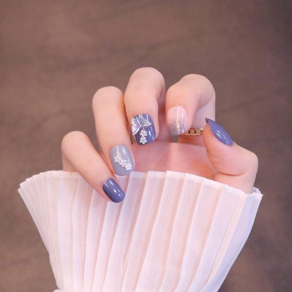 Sun&amp;Beam Nails ネイルチップ ベリーショート 人気 3D爪 つけ爪 かわいい 短め ラ...