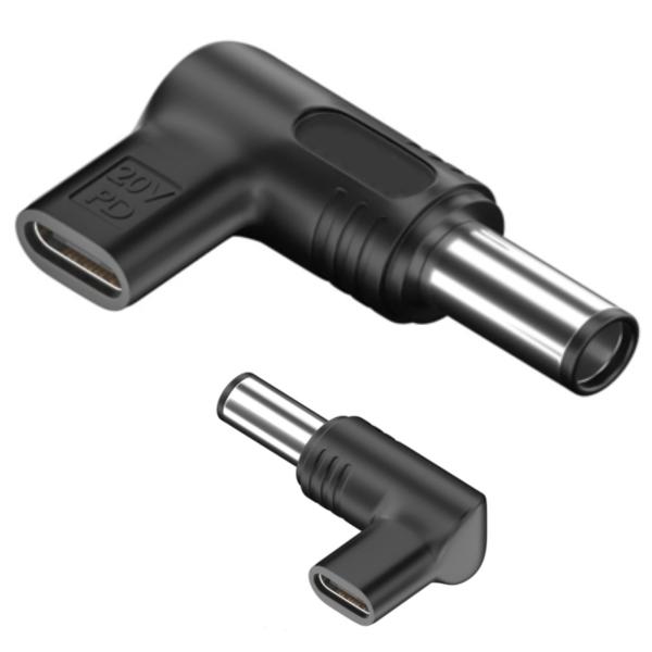 fine-R USB-C入力 DC 7.4×5.0mm出力 ノートパソコン用 変換アダプター PD充...