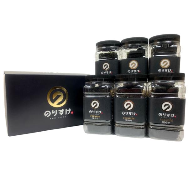 焼き海苔 ギフト 有明海産 のりすけ焼のり卓上プレミアム6本セット N-P6 海苔 おにぎり ご飯 ...