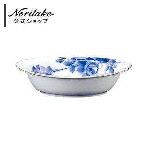 大倉陶園 ブルーローズ(8011)23cm花生 ( ギフトボックス入り 花瓶