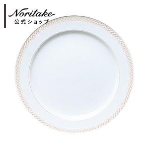 Noritake ホワイト平皿 18枚セット　水紋　25cm Noritake ホワイト平皿 18枚セット 水紋 25cm