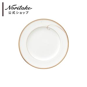 ノリタケ ホワイトパレス 27.5cmプレート ( ディナー皿 白 ゴールド