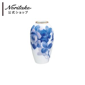 大倉陶園 瑠璃金蝕ぶどう 36cm花生 ( ギフトボックス入り 花瓶
