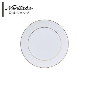 ノリタケ サンクエトワール・モデラートゴールドライン 21cmプレート