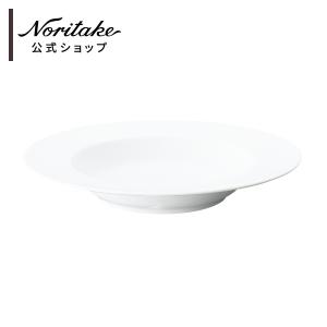ノリタケ アークティック ホワイト 23cmディーププレート ( 電子レンジ