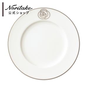 ノリタケ ホワイトパレス 27.5cmプレート ( ディナー皿 白 ゴールド