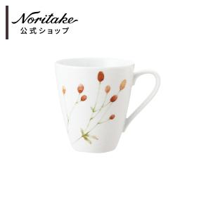 ノリタケ あづまの路 マグカップ(しろつめくさ) ( 電子レンジ対応 食洗