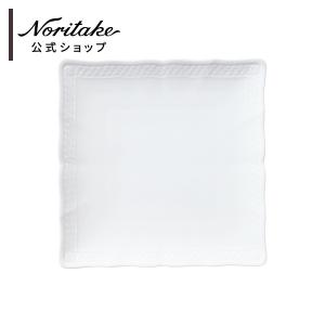 当日出荷 ノリタケ Noritake シェール ブラン 23cm スクエアプレート