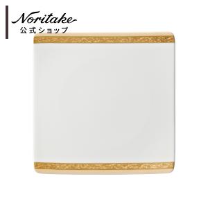 ノリタケ フィッツジェラルド 27.5cmプレート ( ディナー皿 ゴールド