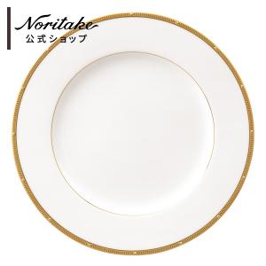 ノリタケ フィッツジェラルド 27.5cmプレート ( ディナー皿 ゴールド