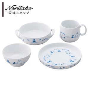 【新品未開封】ノリタケ ライトステップ お子様セット（ブルー）　食器　出産祝い ノリタケ ライトステップ お子様セット (ピンク) 日本製 ベビー食器