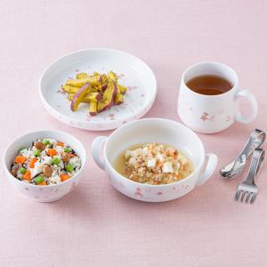 ノリタケ ライトステップ お子様セット(ピンク...の詳細画像1