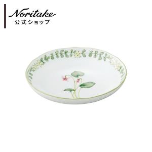 ノリタケ 花更紗 22.5cmディーププレート ( カレー皿 パスタ皿