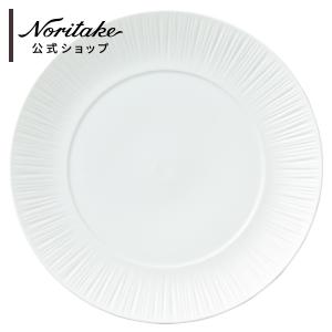 ノリタケ ホワイトパレス 27.5cmプレート ( ディナー皿 白 ゴールド