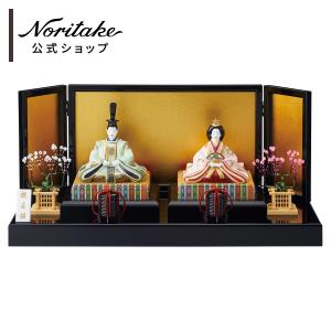 ノリタケ 歳時記 立雛 ( 雛人形 コンパクト 日本製 ひな人形 初節句