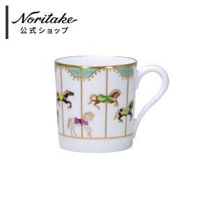 大倉陶園 うまくゆく 回転木馬 コーヒー碗皿 ( 食器 ギフトボックス