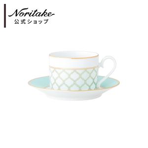 ノリタケ エターナルパレス カップ＆ソーサー(ミント) ( ギフトボックス入り ティーカップ コーヒーカップ ティーカップ おしゃれ ブランド