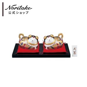 ノリタケ Noritake 小動物シリーズ ネコ A028/K010 置物 陶磁器 ボーン