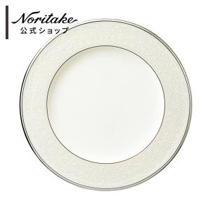 ノリタケ ホワイトパレス 27.5cmプレート ( ディナー皿 白 ゴールド