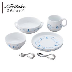 ノリタケ ファミリア × 子供食器NR 食器セット(ピンク)(磁器) (食器