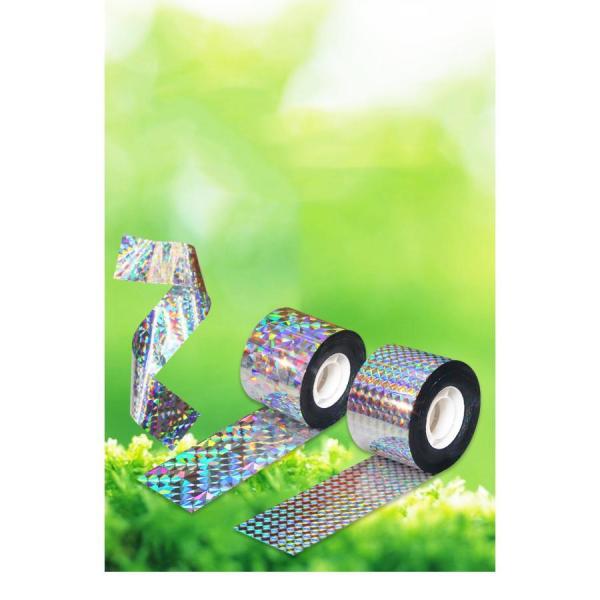 鳥よけテープ 4.8cmx50m 2.4cmx100m 防鳥テープ 乱れ咲き反射 鳥よけ 害鳥対策 ...