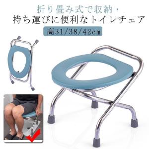 日進医療器 折りたたみ式トイレチェア TY524 ポータブルトイレ 簡易