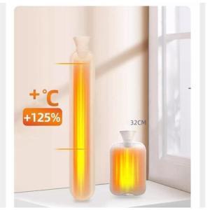 湯たんぽシリコン 2l 1L カバー付き 長い...の詳細画像2