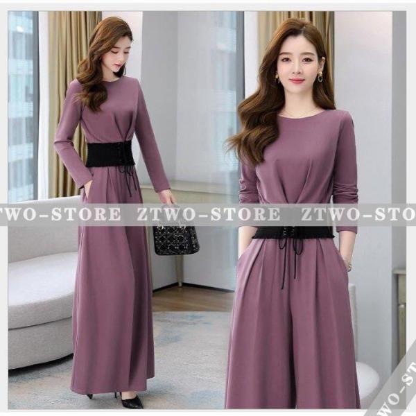 セットアップ レディース パンツスーツ セレモニースーツ ガウチョパンツ カジュアル 入学式 卒業式...