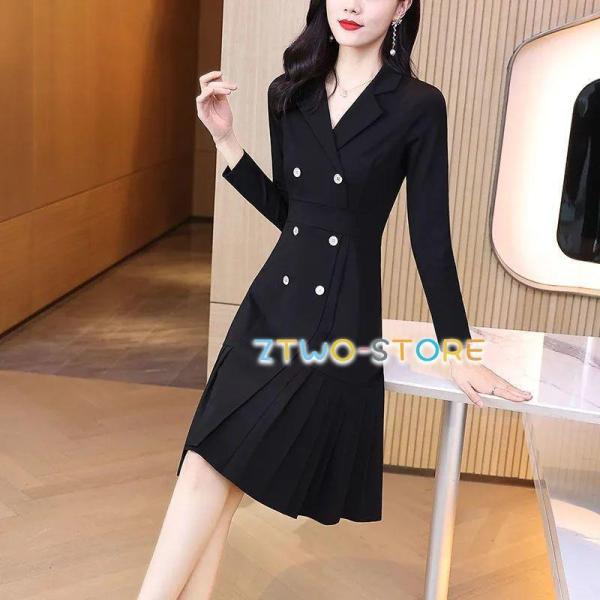 ワンピース レディース 40代 きれいめ ミモレワンピ マキシワンピース 秋冬 30代　ワンピース ...