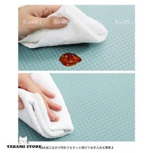 キッチンマット 拭ける キッチンラグ 北欧 ラ...の詳細画像3