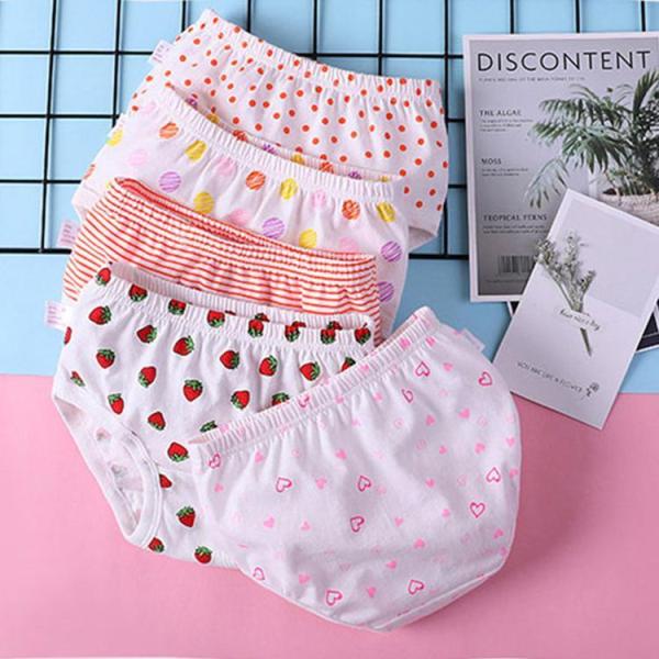 3/4/5枚セット 子供用パンツ パンティ 女の子 男の子　ブリーフ 下着 ショーツ キッズ下着 イ...