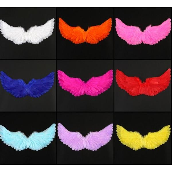 羽 エンジェル 天使 悪魔 羽根 翼 コスプレ コスチューム 仮装 衣装 パーティー  道具  クリ...