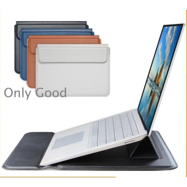 ノートパソコン ケース 多機能 レザー PCスタンド マウスパッド 12 13 14 15 16イン...