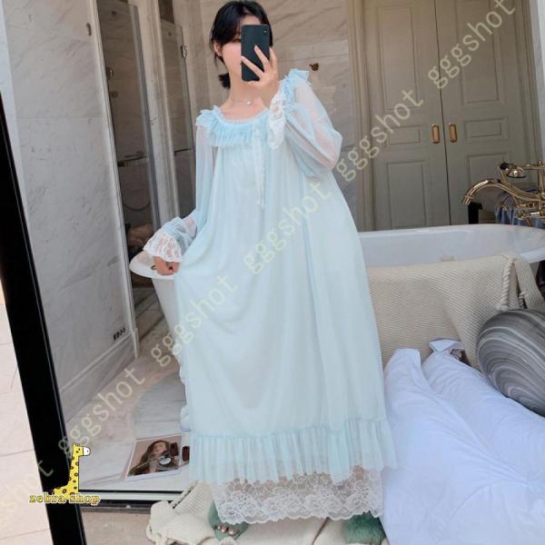 ネグリジェ レディース 大きいサイズ ルームワンピース パジャマ モーダル ルームウェア ロング お...