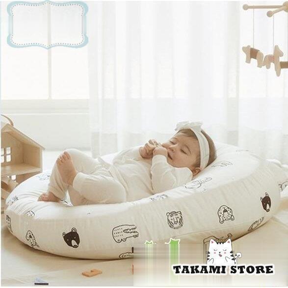 ベビーベッド ベビークッション 出産祝い 持ち運び 新生児 赤ちゃん 転落防止 ベビー用寝具 ベッド...